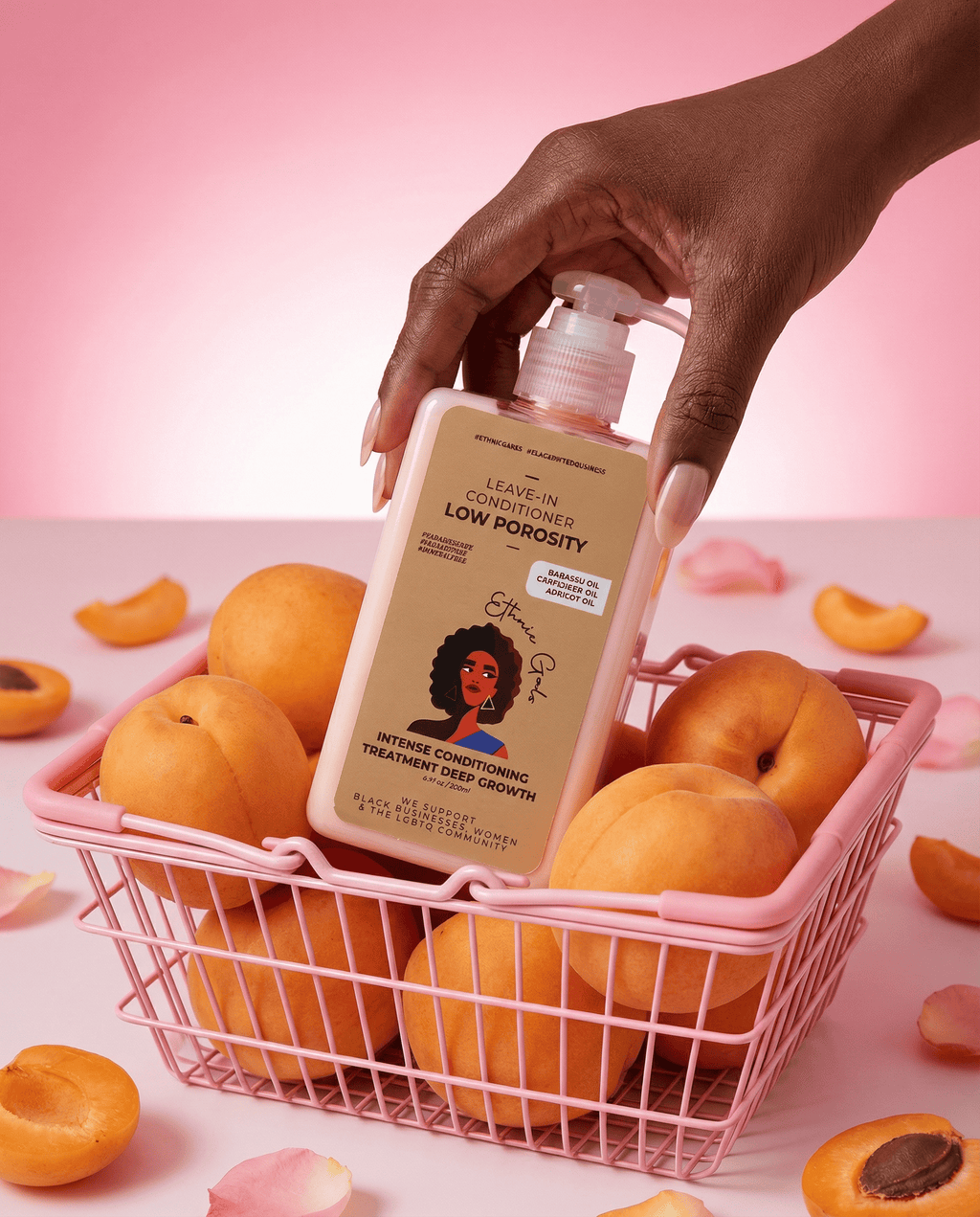Low Porosity Deep Moisture Leave-In Conditioner