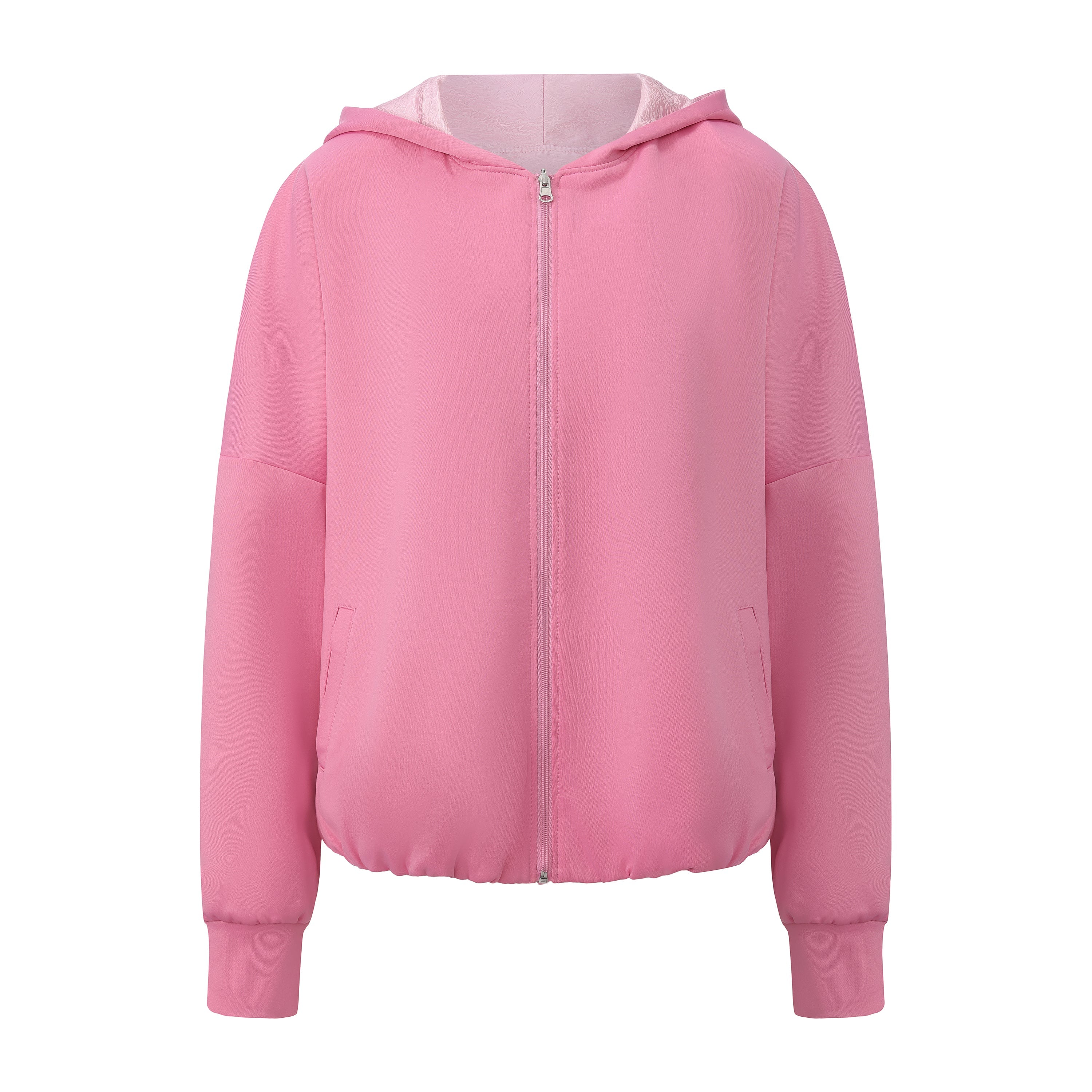 Lin Reversible Hoodie Pink