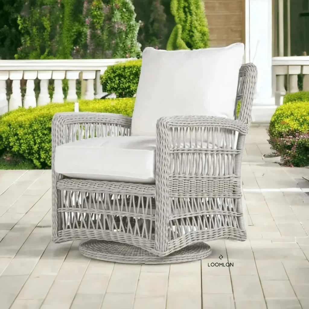 Mackinac Patio Lounge Set Sofa Chairs Loveseat & Tables