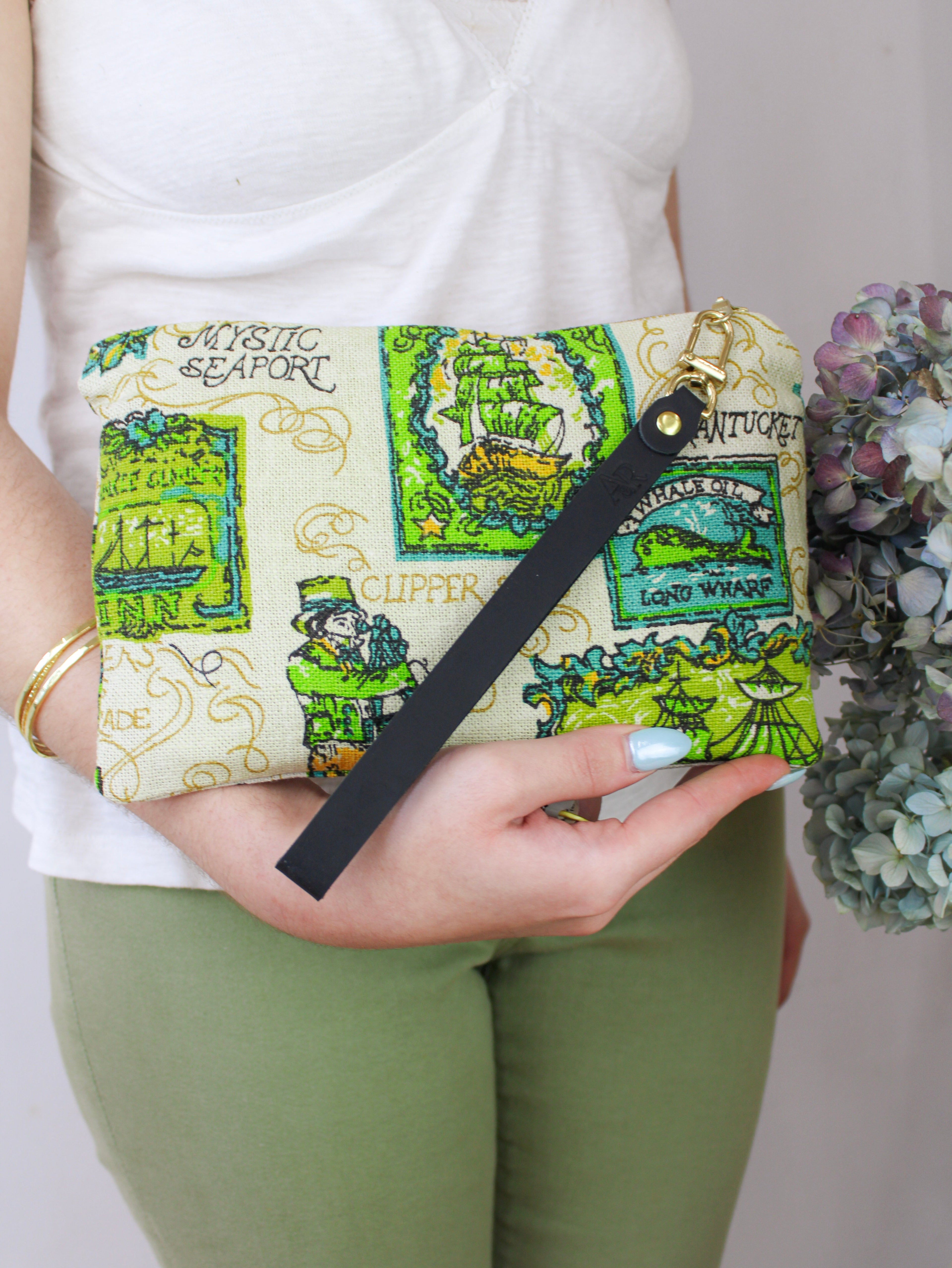 Maritime Heritage Wristlet Purse