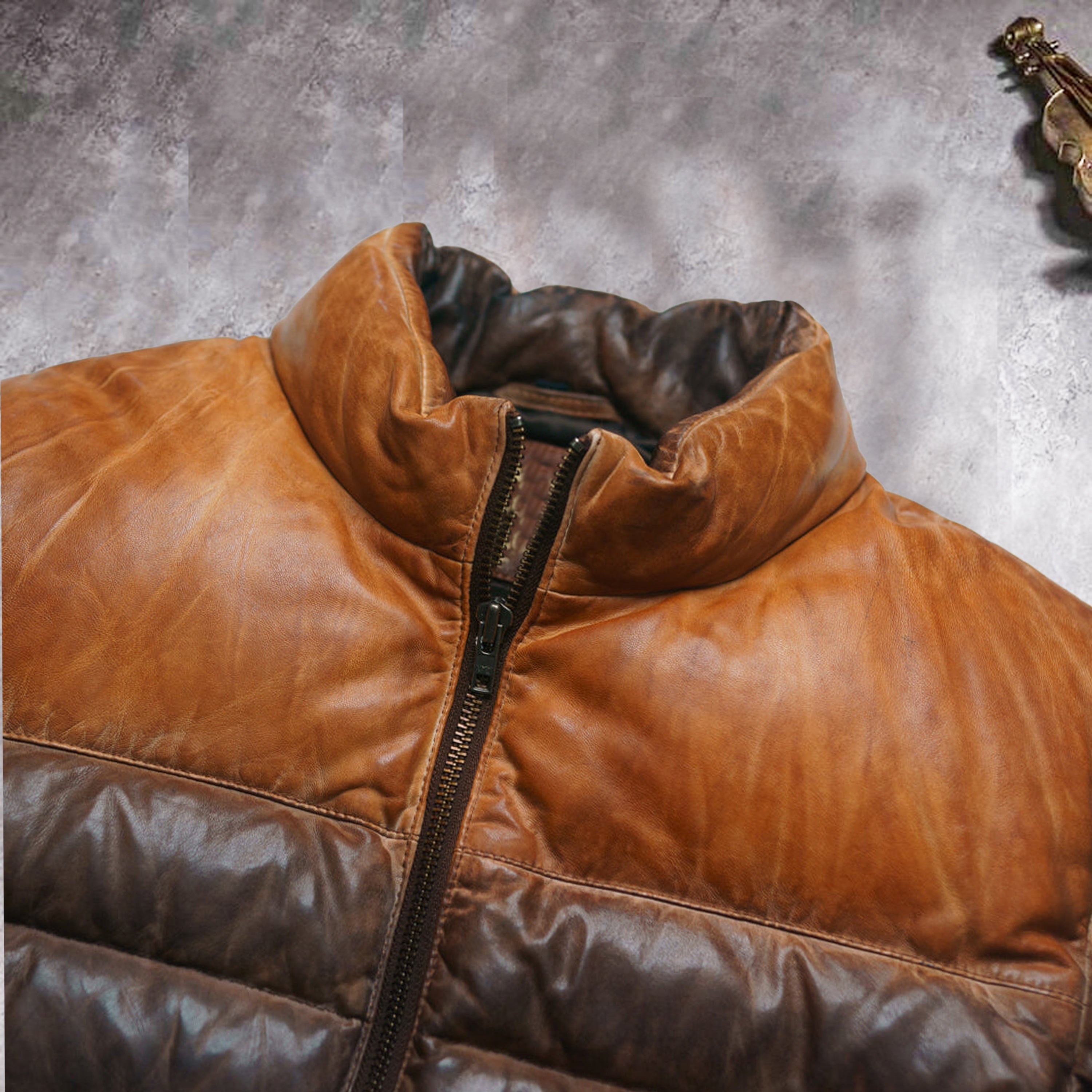 Men's Puffer Jacket - Warm Winter Coat