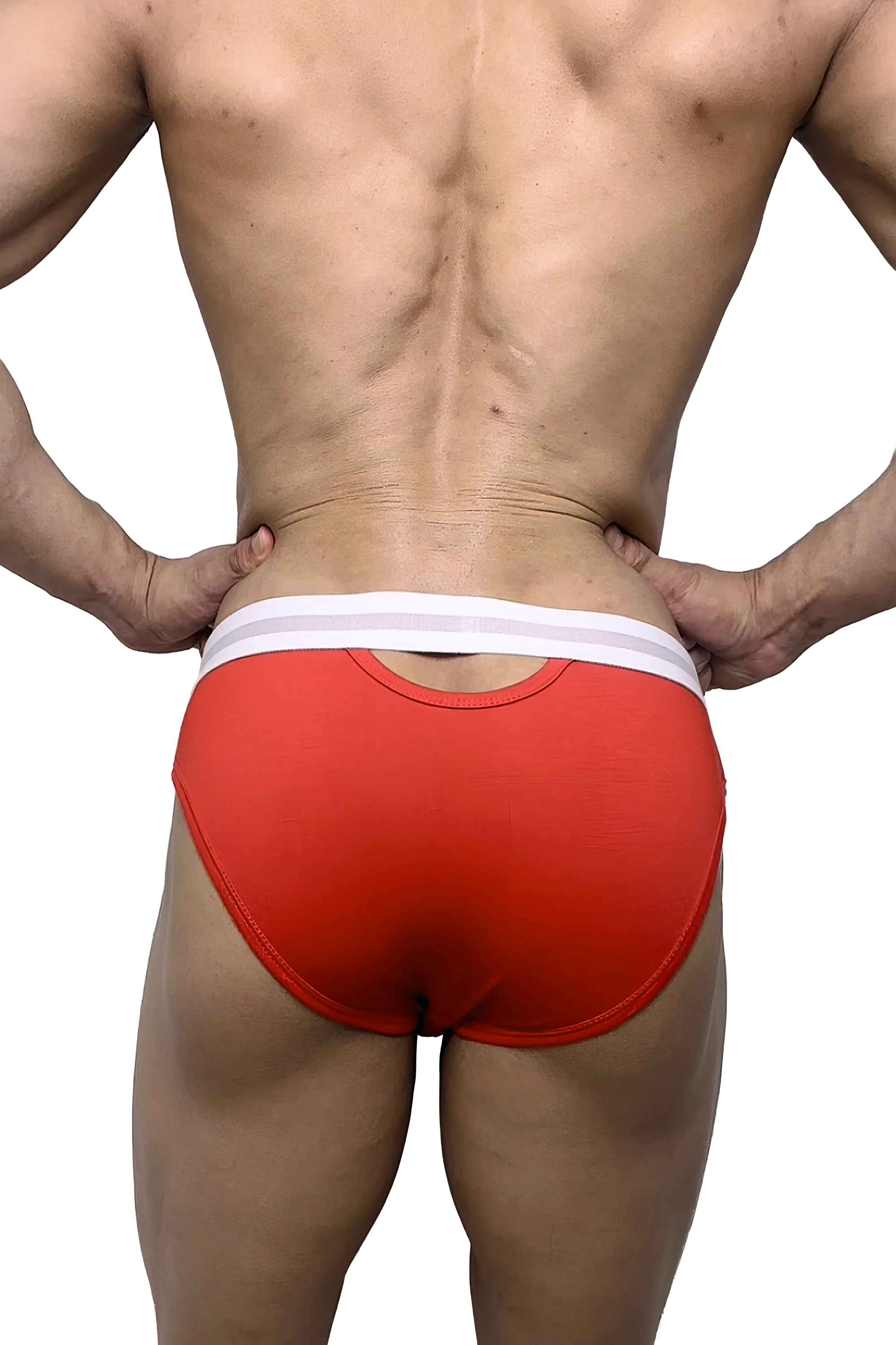 Men’s Sexy Briefs – Hollow Front & Back, Cotton Low Waist
