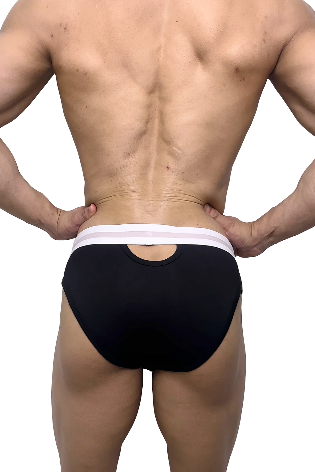 Men’s Sexy Briefs – Hollow Front & Back, Cotton Low Waist