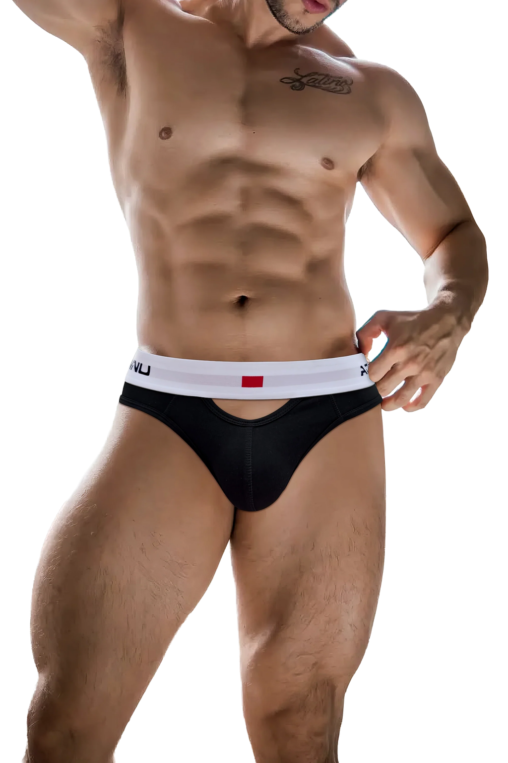 Men’s Sexy Briefs – Hollow Front & Back, Cotton Low Waist
