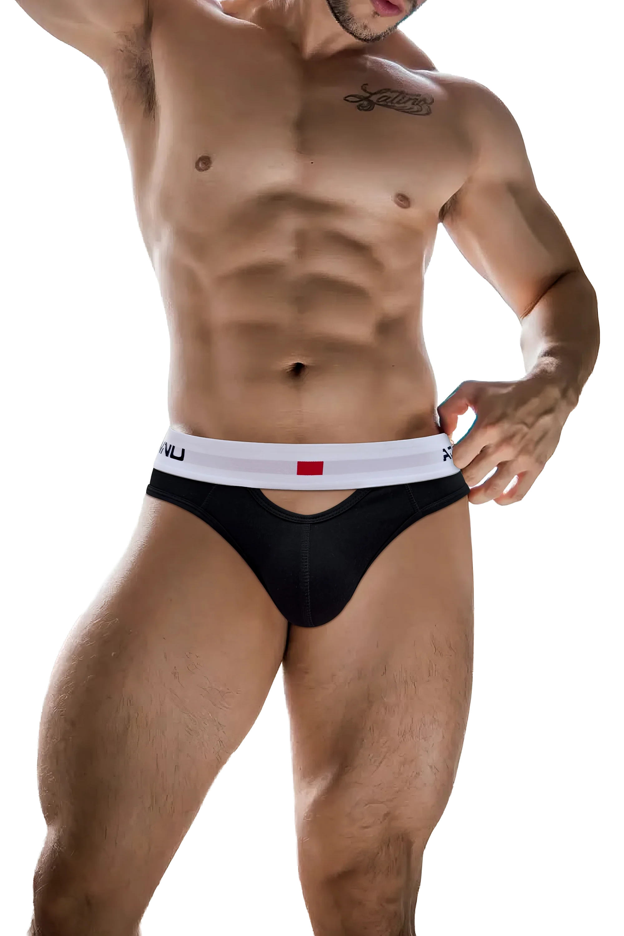 Men’s Sexy Briefs – Hollow Front & Back, Cotton Low Waist