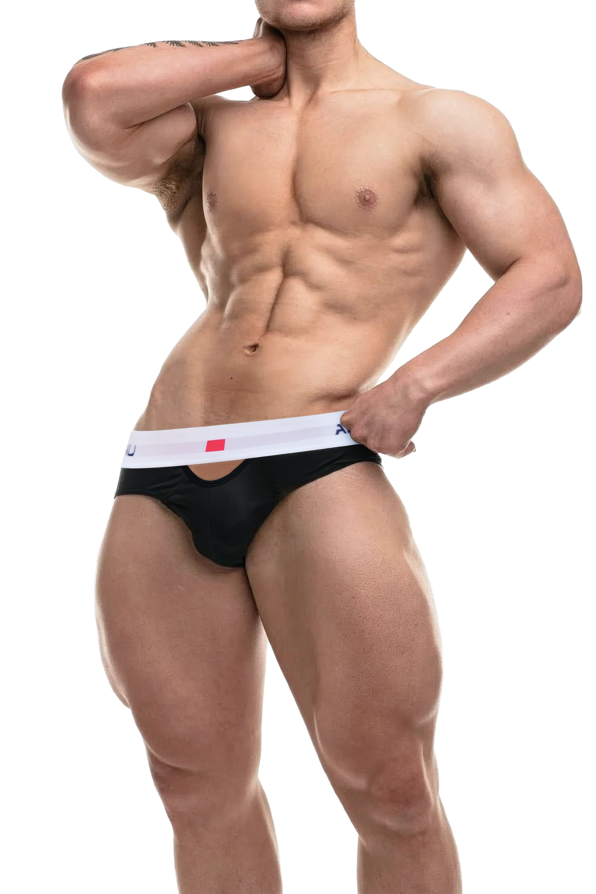 Men’s Sexy Briefs – Hollow Front & Back, Cotton Low Waist