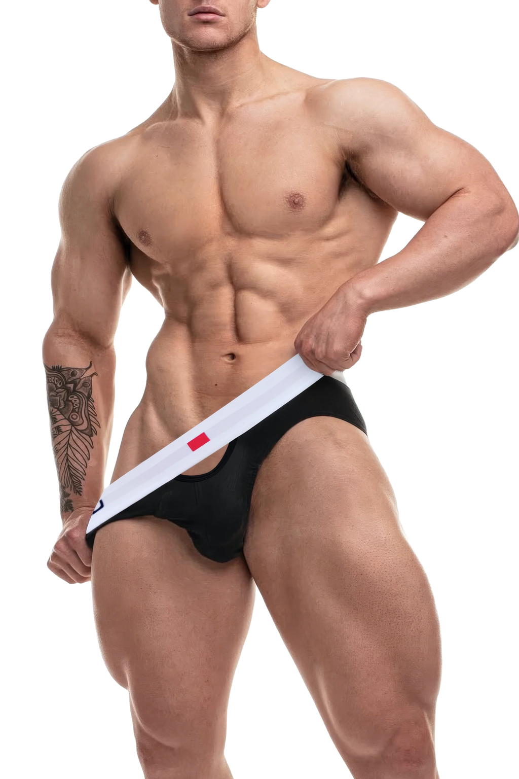 Men’s Sexy Briefs – Hollow Front & Back, Cotton Low Waist