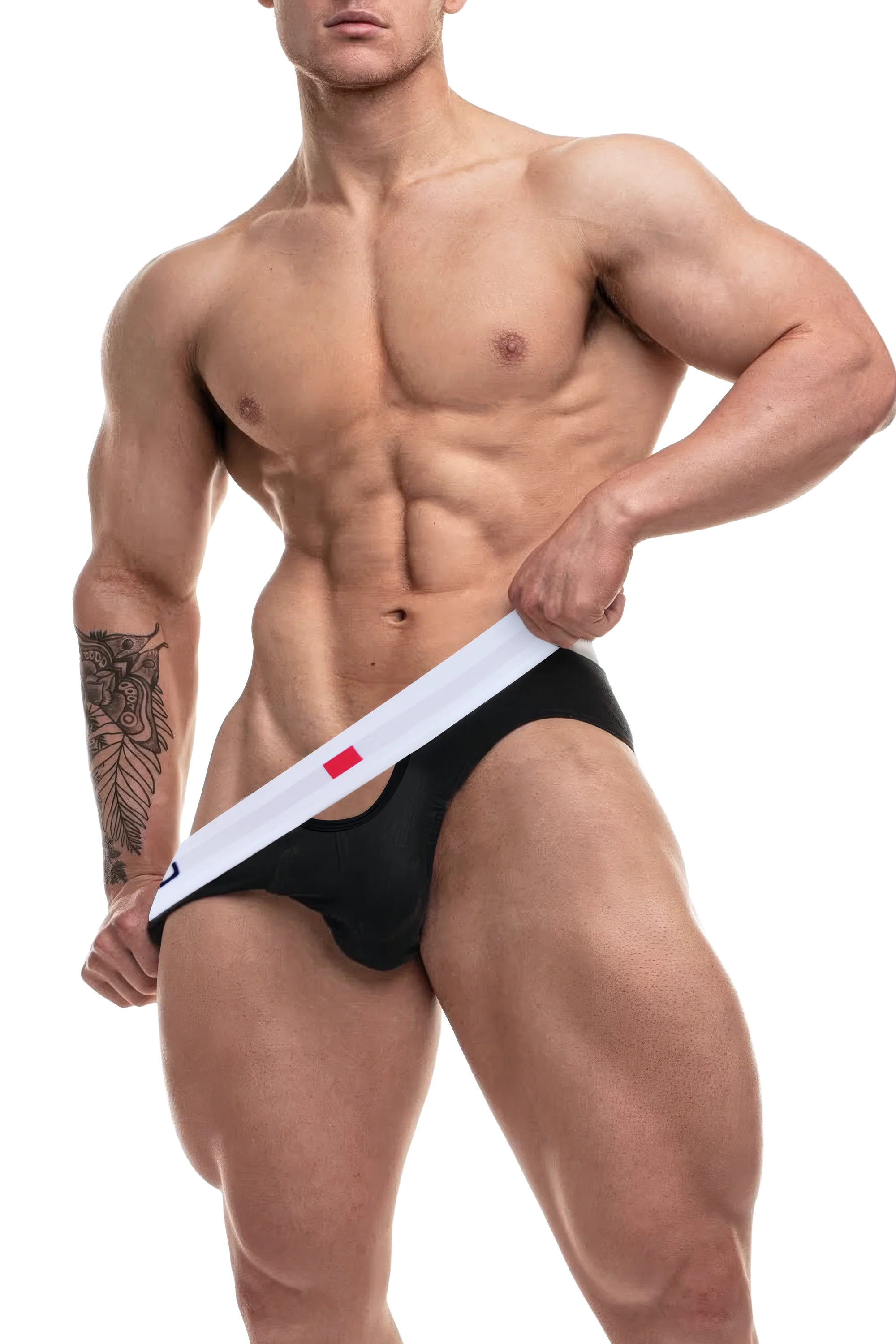 Men’s Sexy Briefs – Hollow Front & Back, Cotton Low Waist