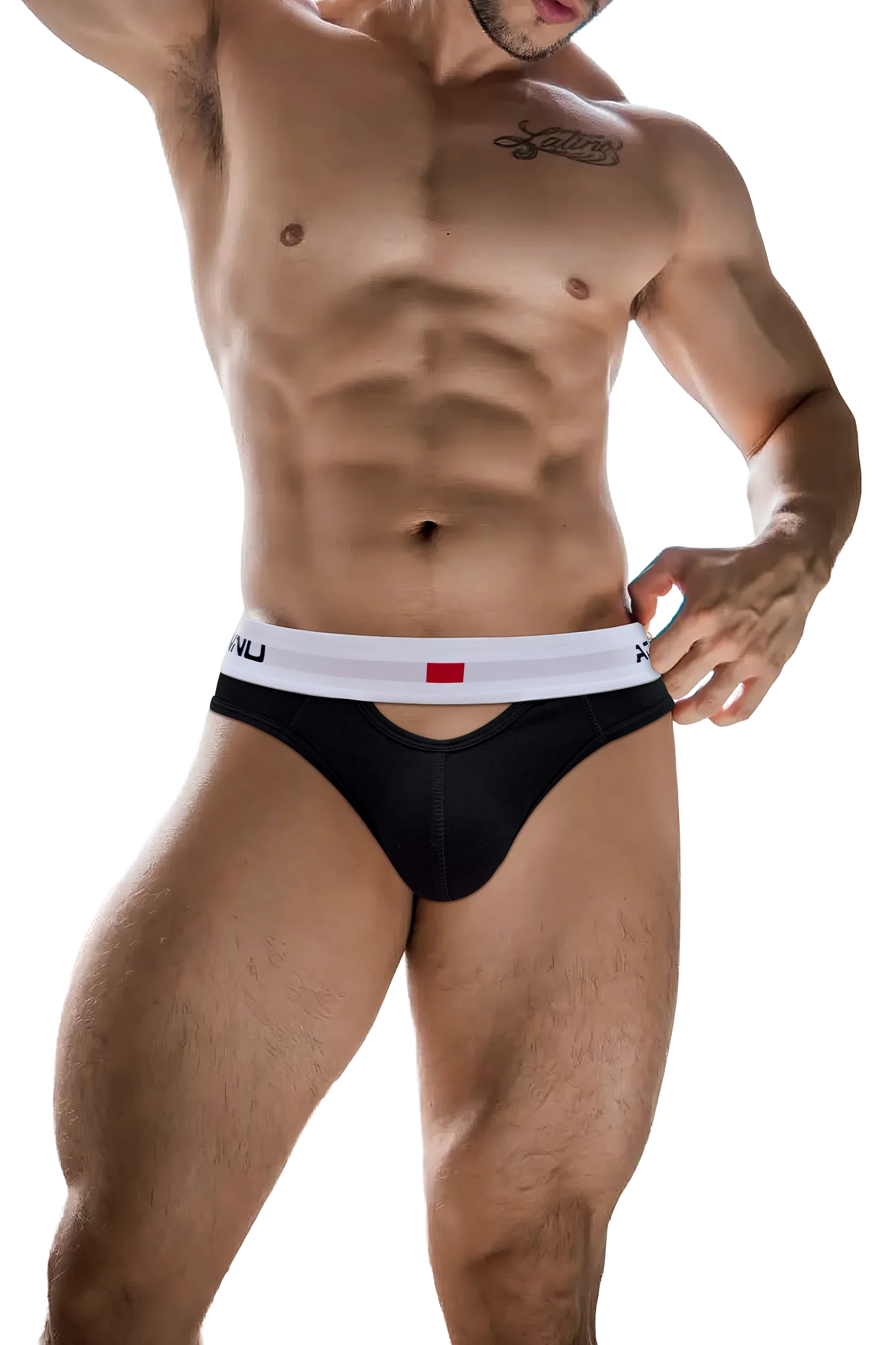 Men’s Sexy Briefs – Hollow Front & Back, Cotton Low Waist