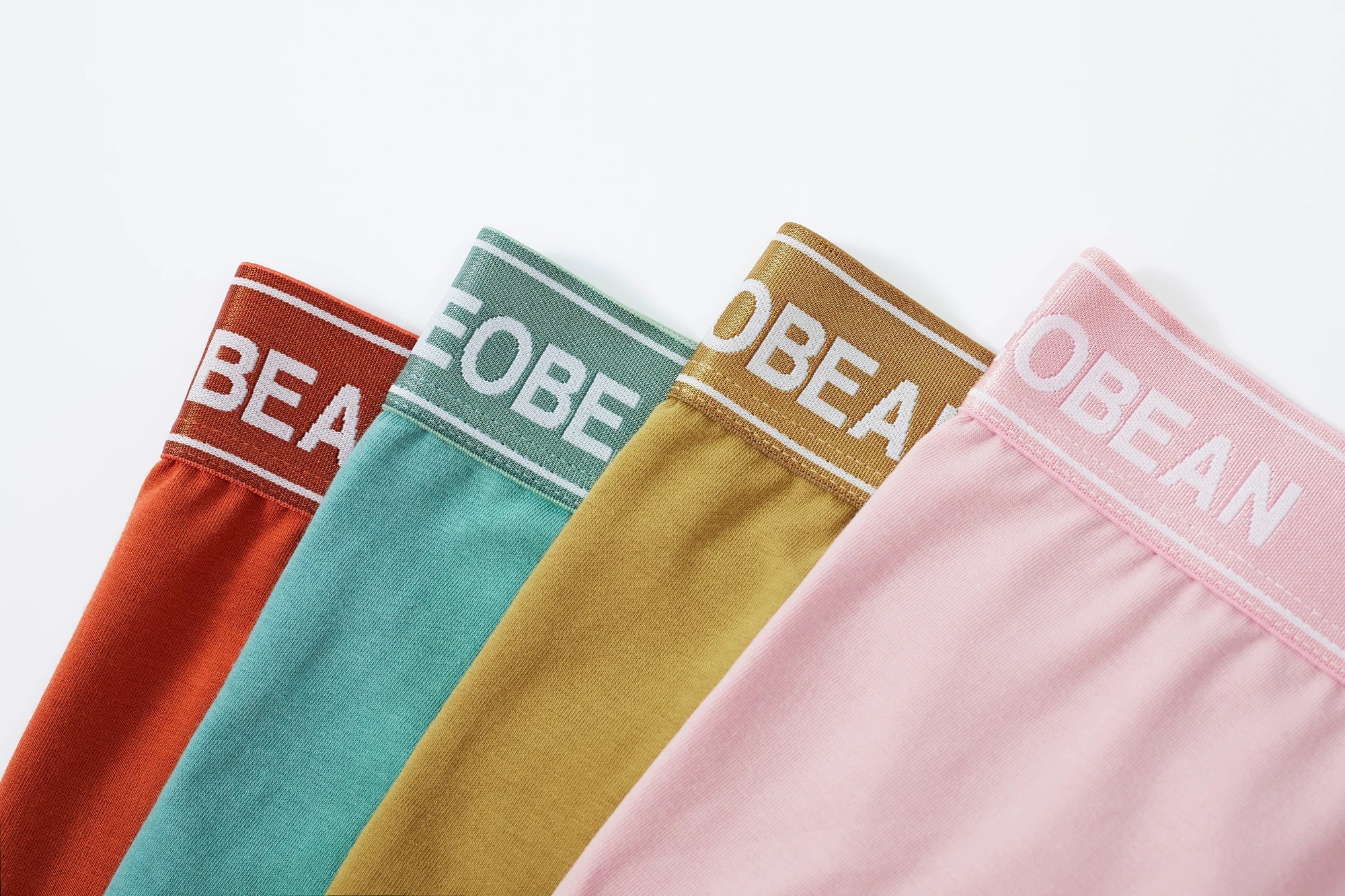 Pastel Cotton Boxer Briefs for Men