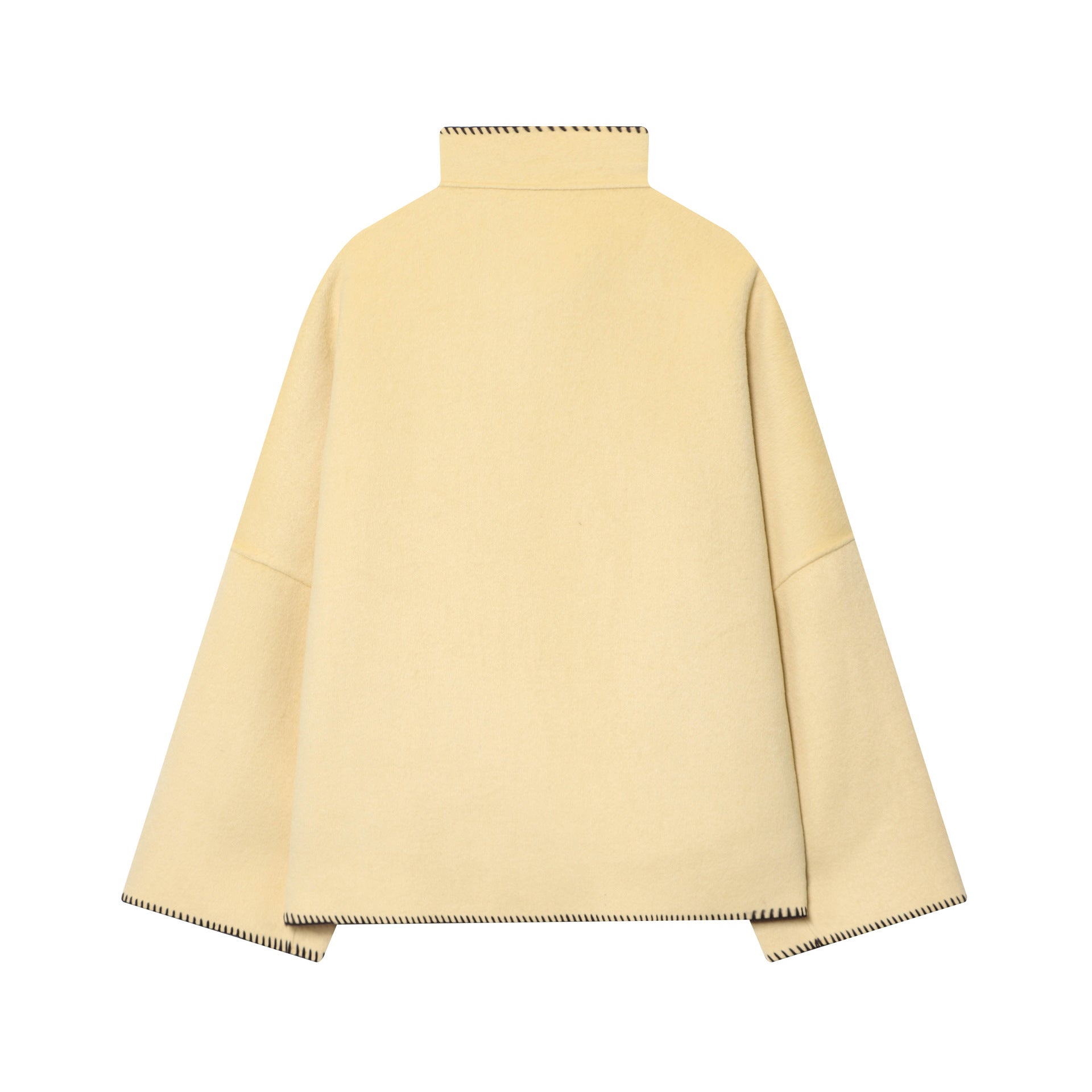 Women's Attractive Fashion Casual Turtleneck Long-sleeved Coats