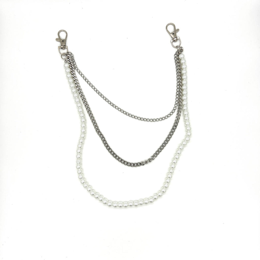 Multi Layer Pearl Pants Chains