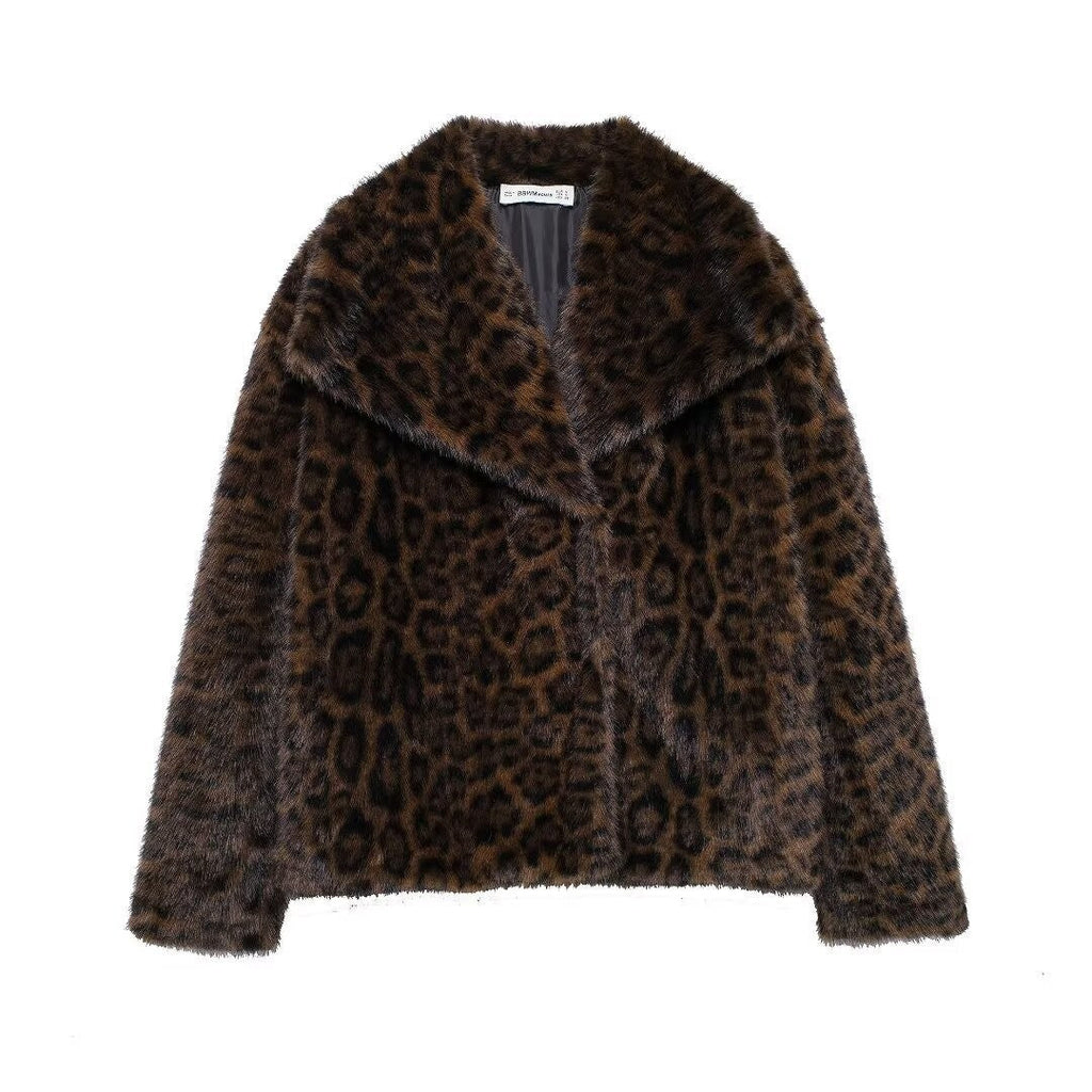 Women's Thick Lamb Wool Thickened Winter Furry Coats