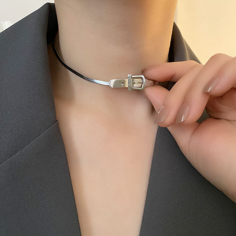 Women's Titanium Steel No Fading Elegant Strap Necklaces