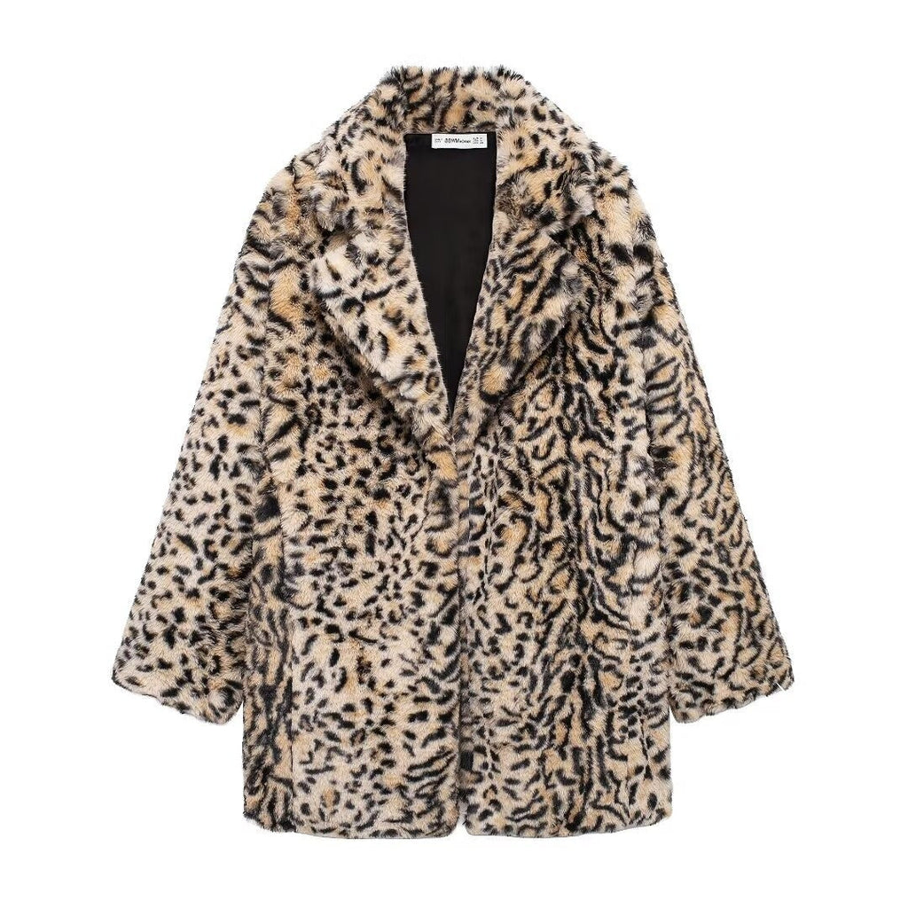 Women's Thick Lamb Wool Thickened Winter Furry Coats