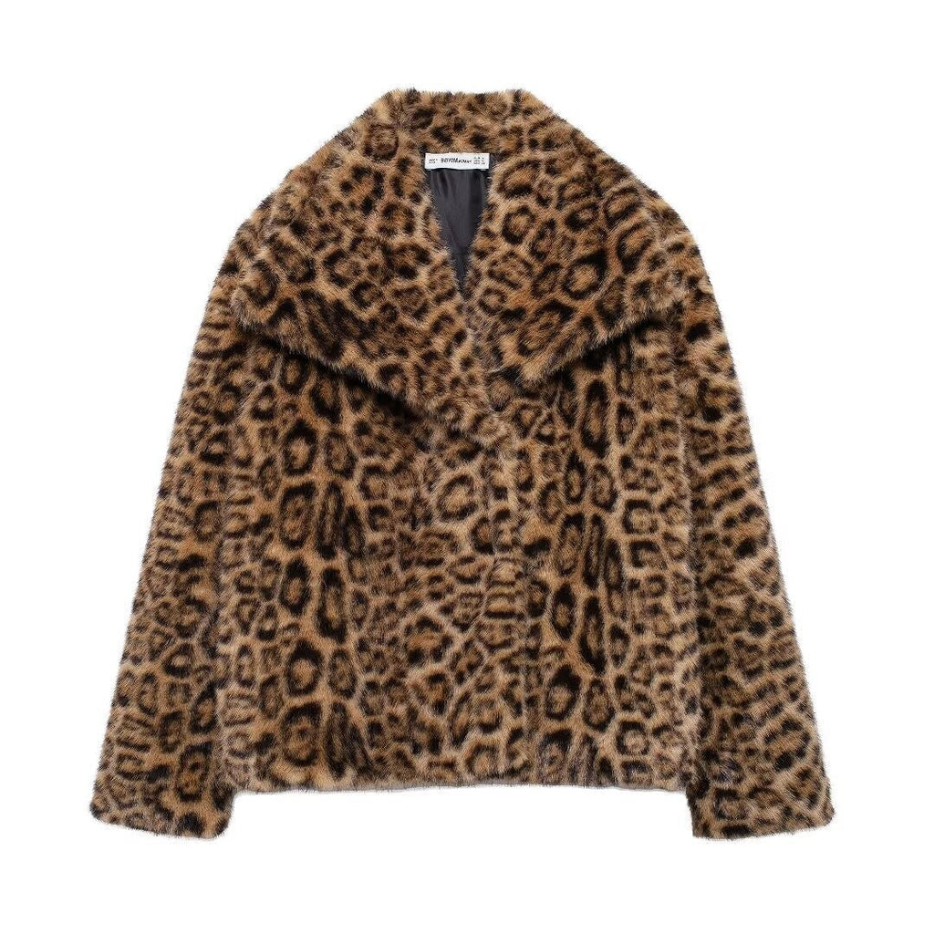 Women's Thick Lamb Wool Thickened Winter Furry Coats