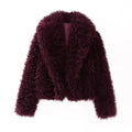 Women's Thick Lamb Wool Thickened Winter Furry Coats