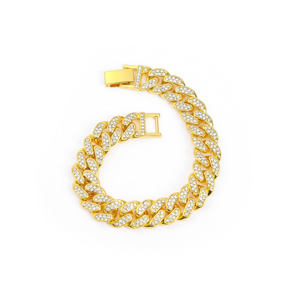 Men's Anklet Jewelry Hip Hop Trendy Simple Cuban Bracelets