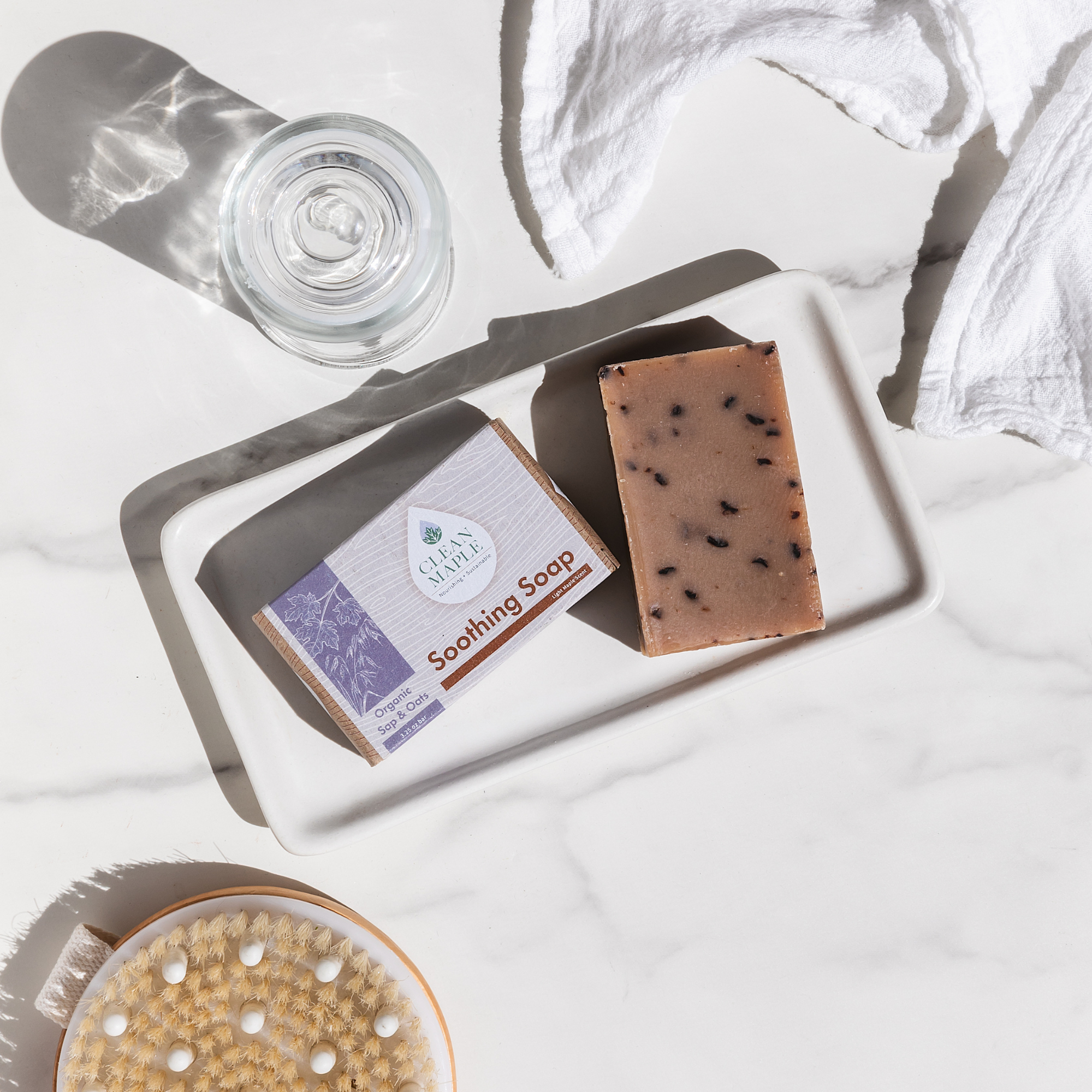 Organic Sap and Oats Soothing Soap