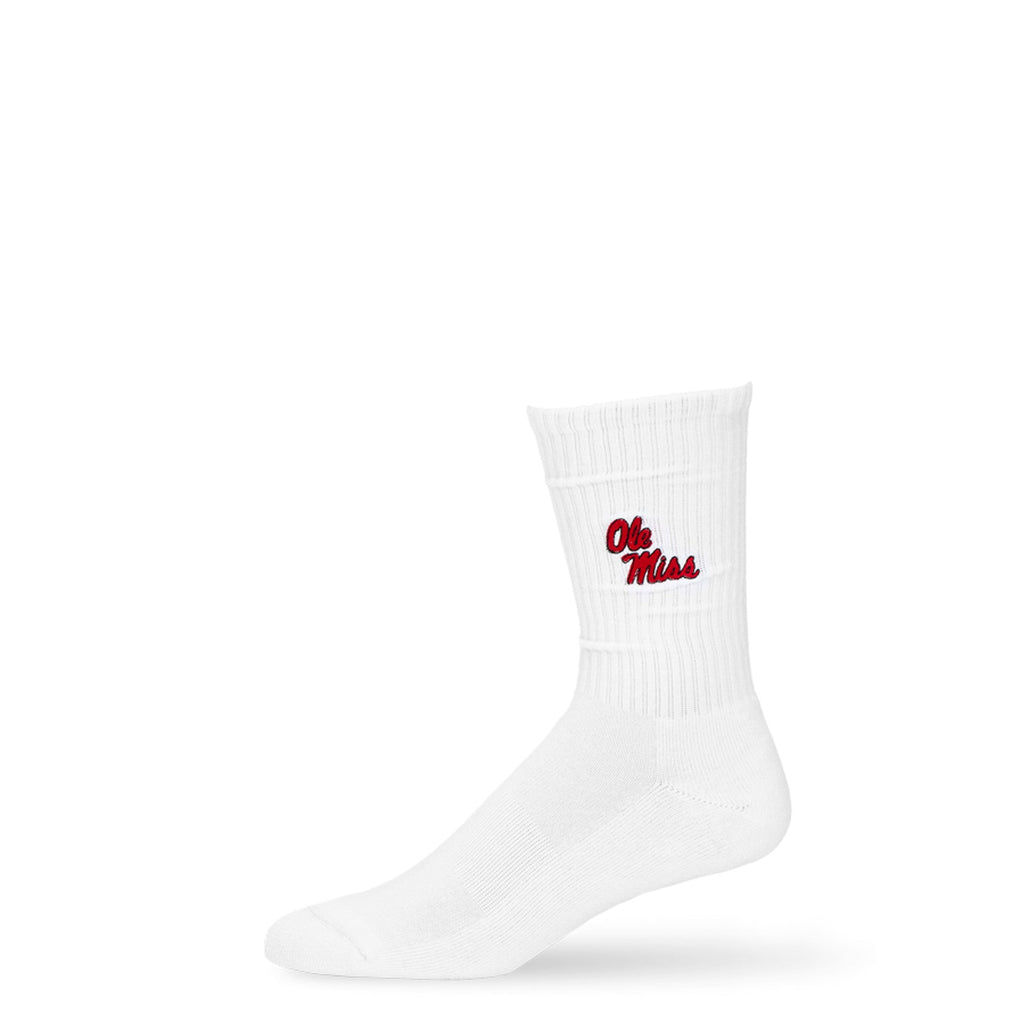 Ole Miss Campus Crew Socks