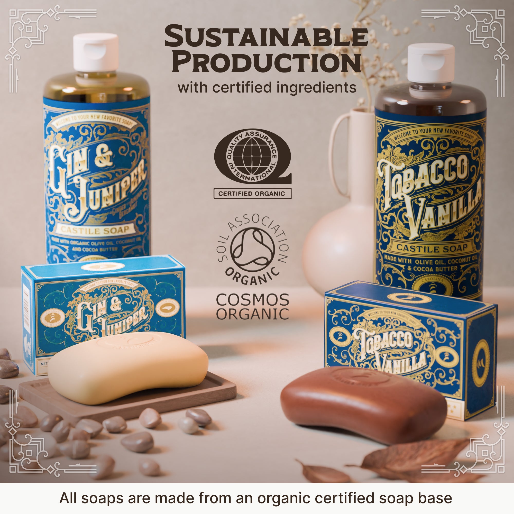 Gin & Juniper Castile Bar Soap