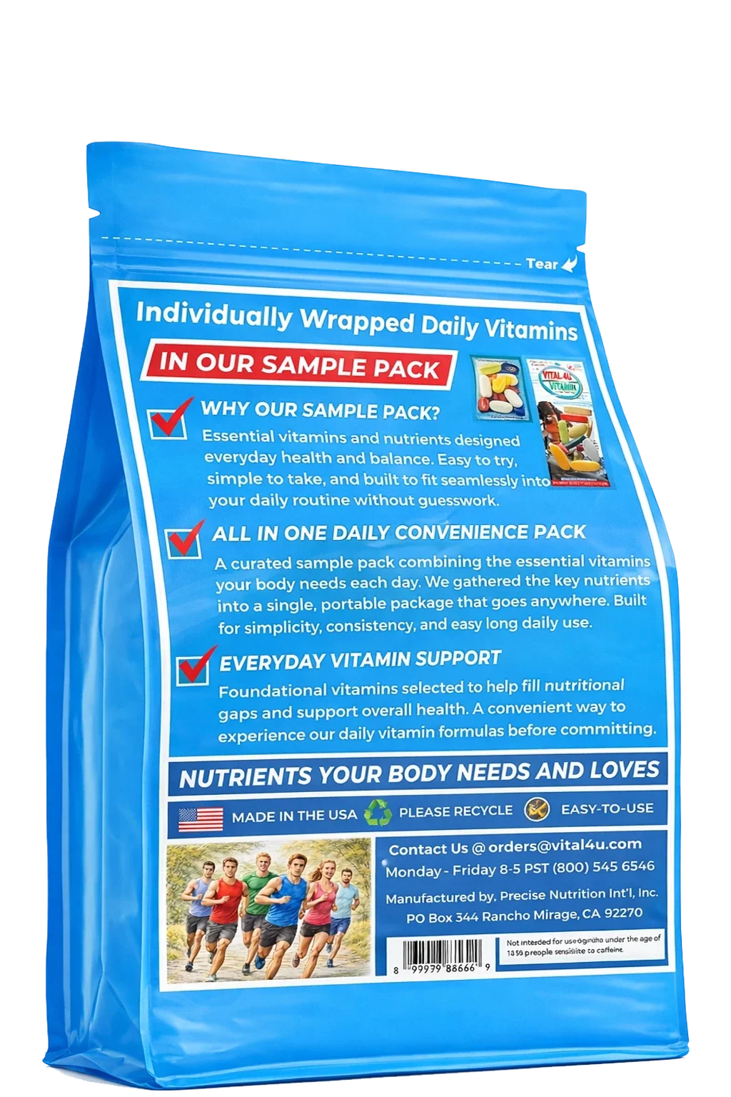 Vital 4U Premium 30-Day Multivitamin