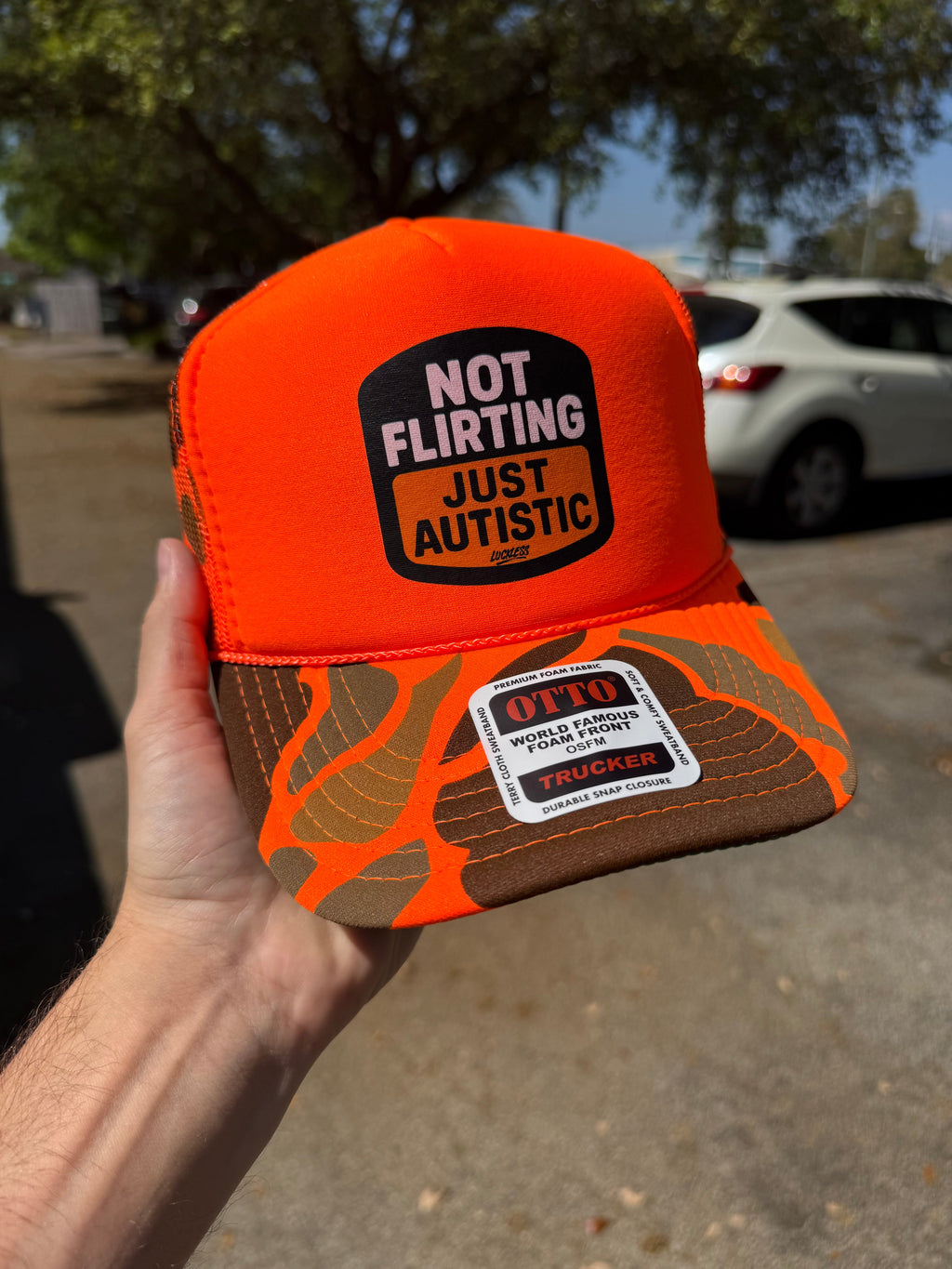 Not Flirting Trucker Hat