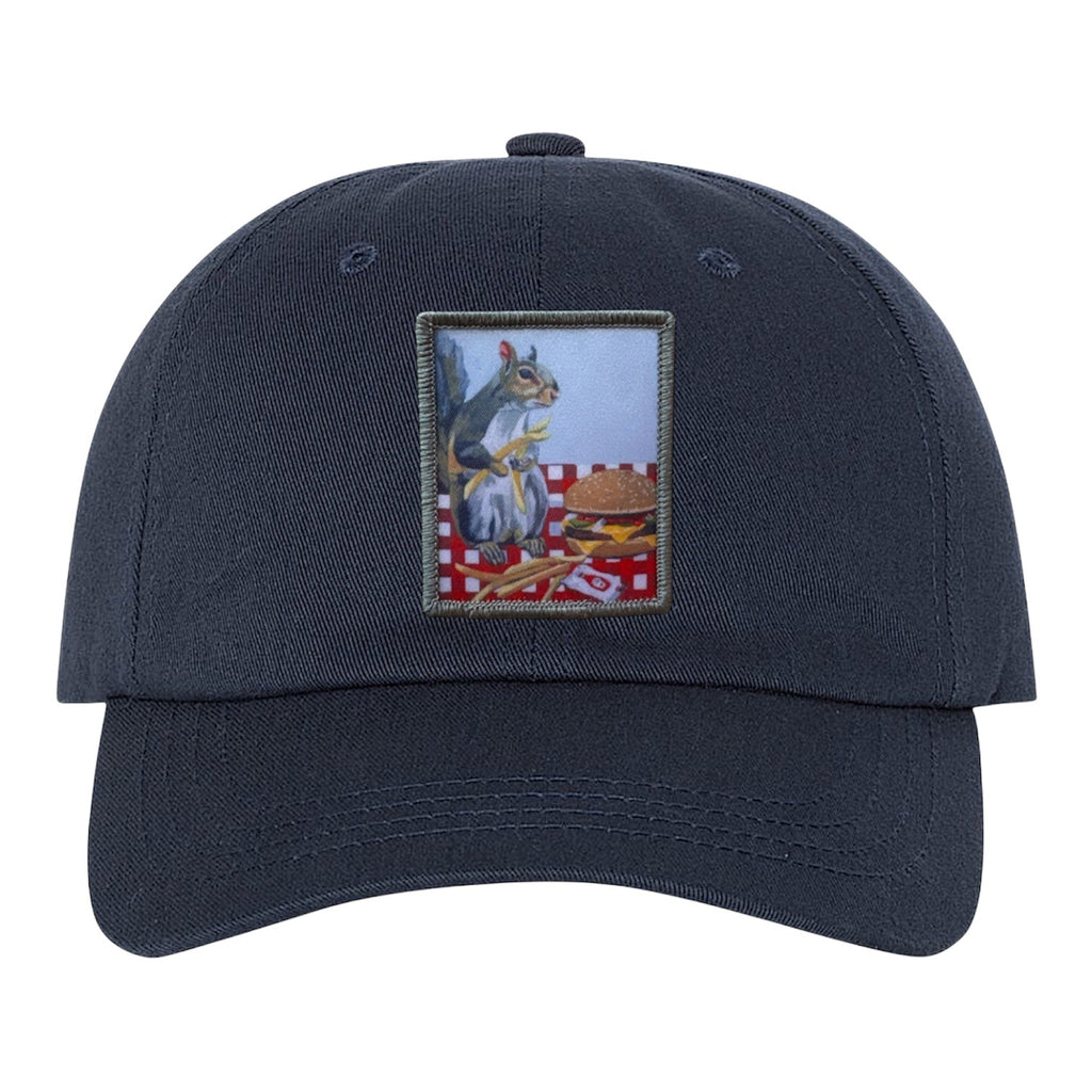 Eco-Washed Navy Dad Hat