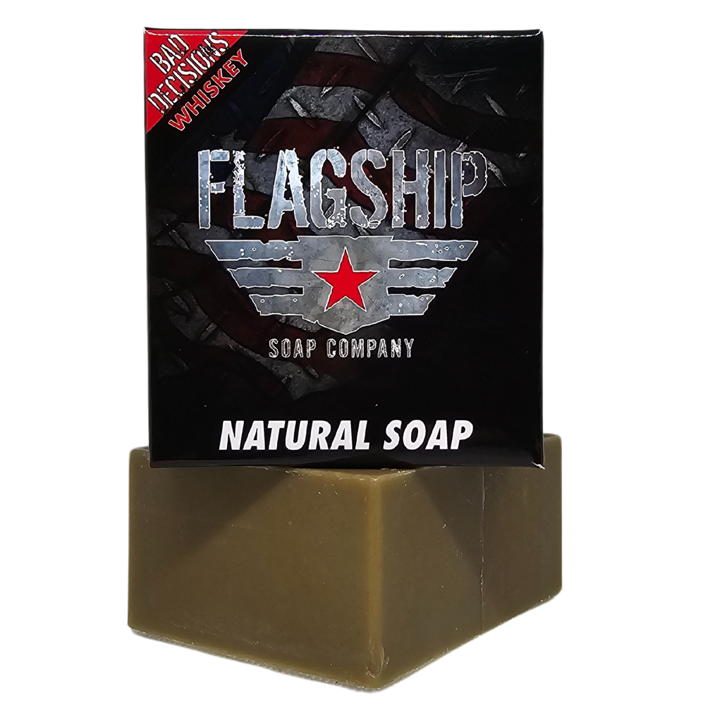 Bad Decisions Whiskey Natural Mens Soap