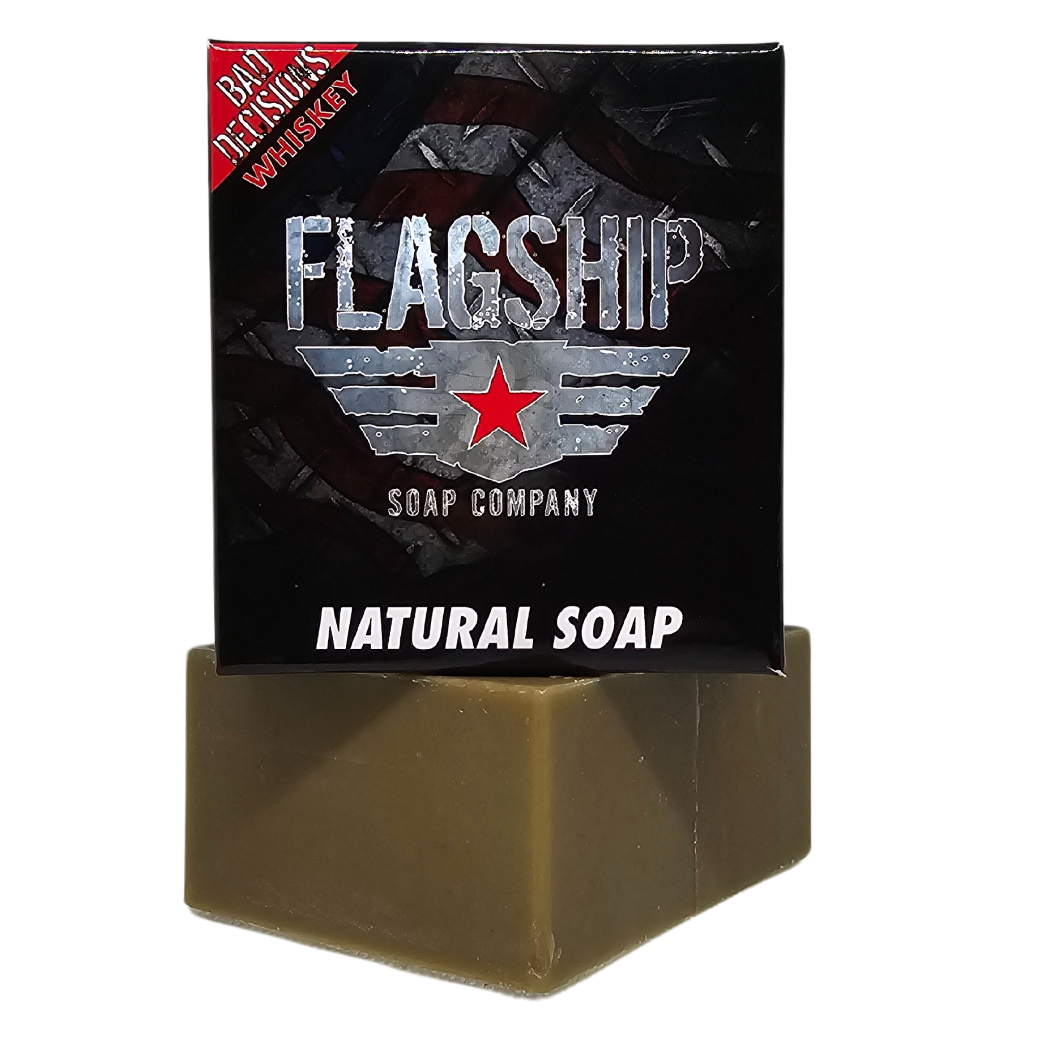 Bad Decisions Whiskey Natural Mens Soap