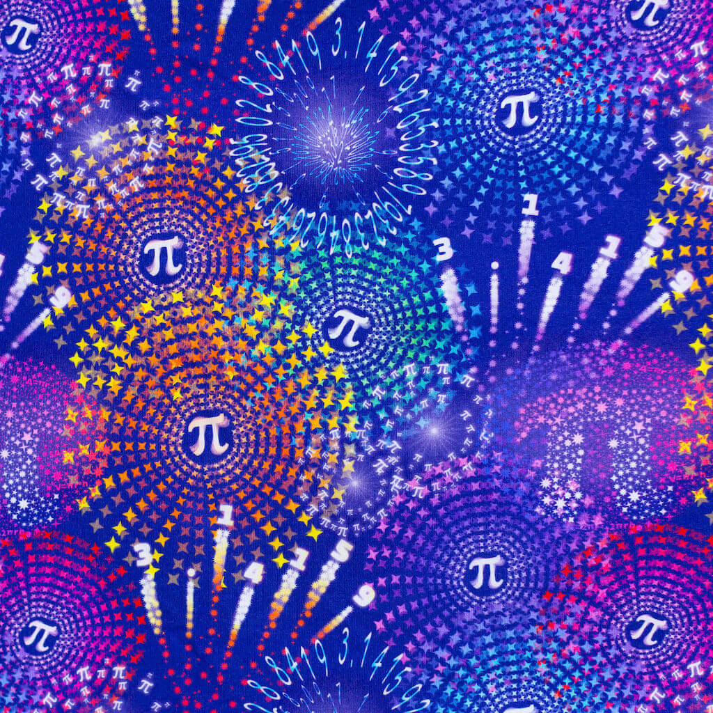"Pi-rotechnics" Pi Fireworks Super Twirler Dress with Pockets