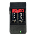 RCR123A Rechargeable Batteries & Charger