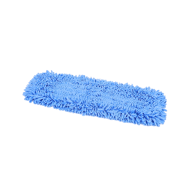 Clean Tek Professional Blue Microfiber Dust / Dry Mop Head - Looped - 24" - 1 count box