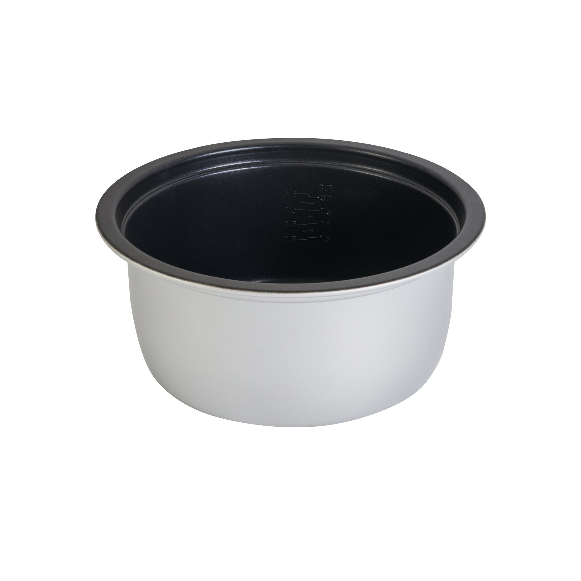 Kitchen Tek 60 Cup (30 Cup Raw) Black Steel Electric Rice Cooker / Warmer - with Removable Lid, 110-120V, 1650W - 1 count box