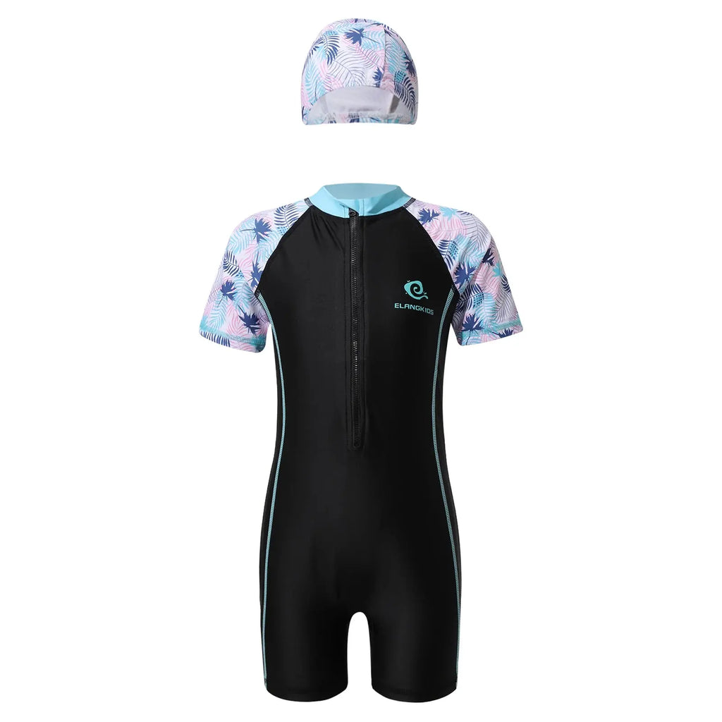 Girl's Athletic Swimwear for Water Activities