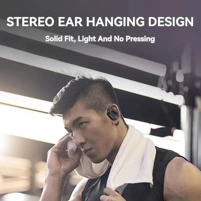 D88 OWS Bluetooth Earphones LED Display Sport Wireless Headphones with HD Mic Waterproof HiFi Stereo Wireless Earbuds For Xiaomi