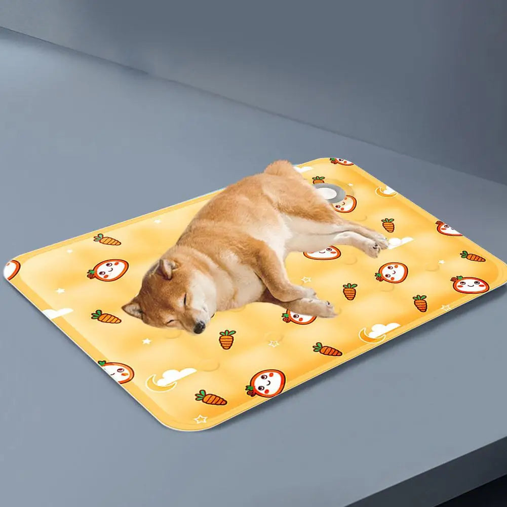 Dog Cooling Mat Summer Pad Mat For Dogs Cat Blanket Sofa Breathable Pet Bed Summer Washable For Small Medium Large Dogs Cat