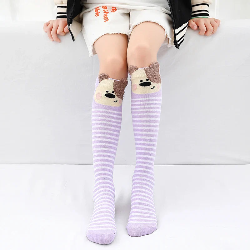 Adorable Kids' Knee High Socks