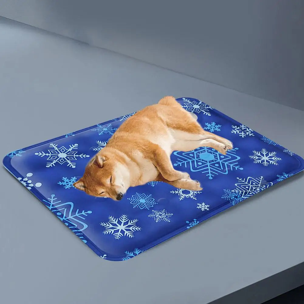 Dog Cooling Mat Summer Pad Mat For Dogs Cat Blanket Sofa Breathable Pet Bed Summer Washable For Small Medium Large Dogs Cat
