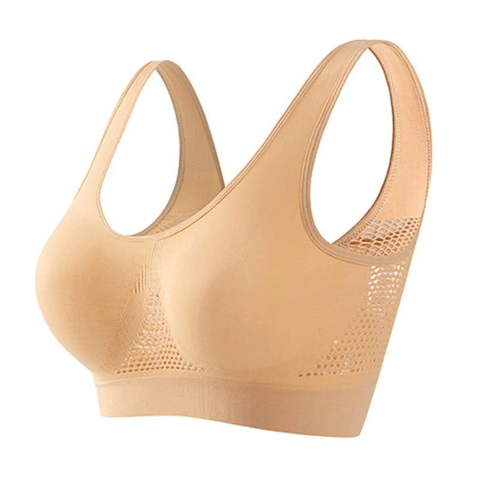 Women's Plus Size Wireless Sports Bra