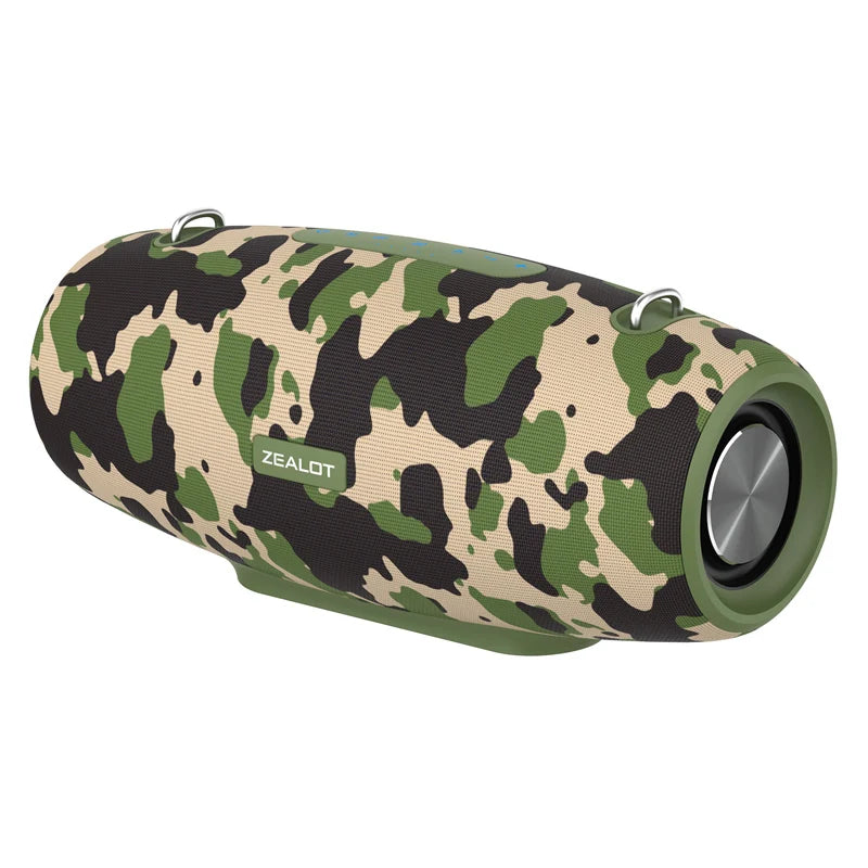 60W Portable Bluetooth Speaker — IPX6 Waterproof, Powerful Bass, 12-Hour Playtime for Outdoor Party & Camping