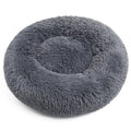 40-100cm Home Round Pet Bed for Large Dog Bed Super Soft Cat Bed Long Plush Dog House for Medium Dog House Winter Warm Sleeping
