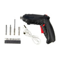 Electric Screwdriver Battery Rechargeable Cordless Screwdriver Powerful Impact Wireless Screwdriver Set Mini Drill Power Tools