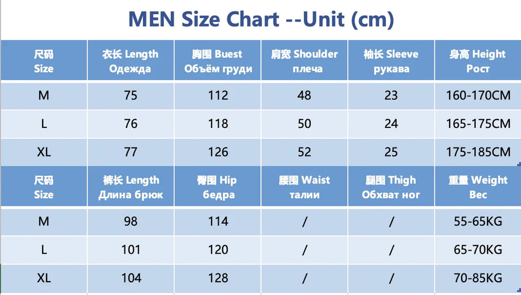 100% Cotton Summer Men Pajamas Japanese style  2 Piece Sleepwear