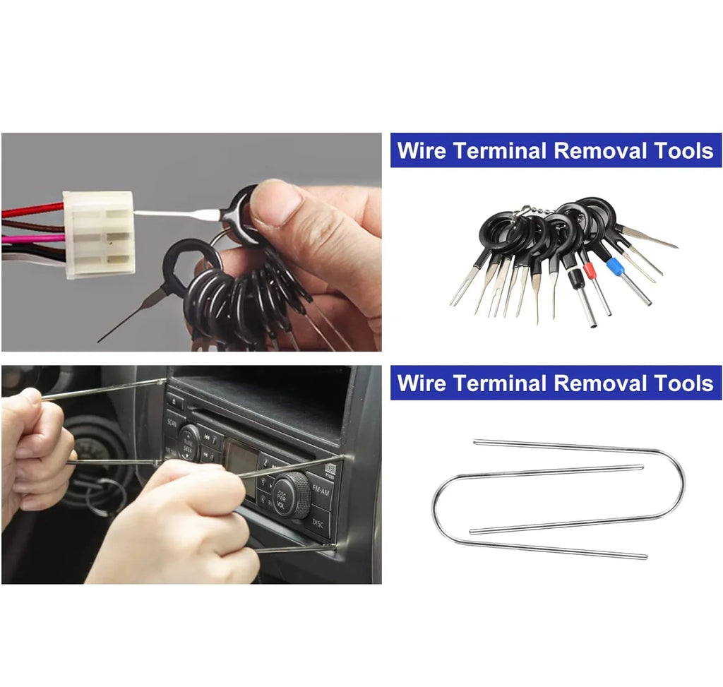 Car Trim Removal Tool Kit 5/11/41/161-Piece Auto Interior Door Panel Radio Stereo Dash Tools