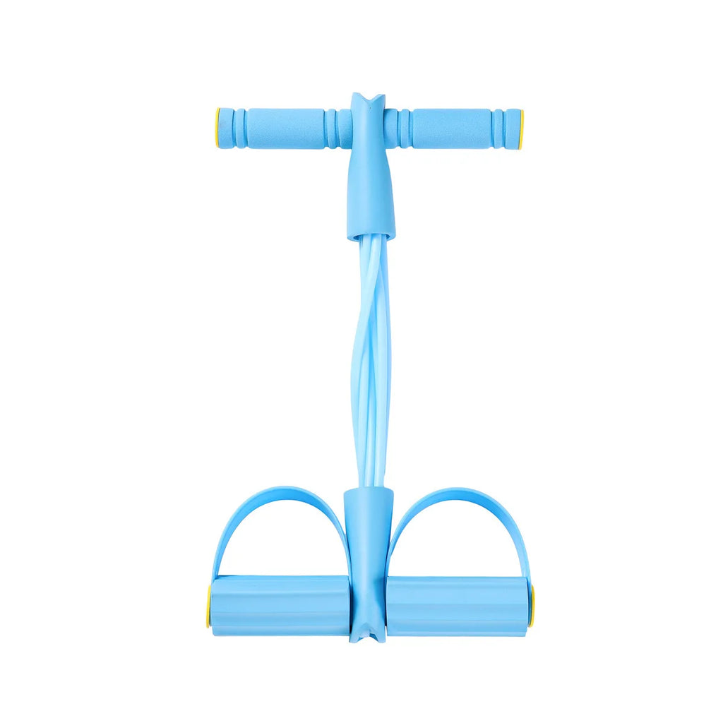 4/6-Tube Tensioner Multi-Functional Household Fitness Yoga Abdominal Strengthening Elastic Band Tension Rope Sit-Up Assistive