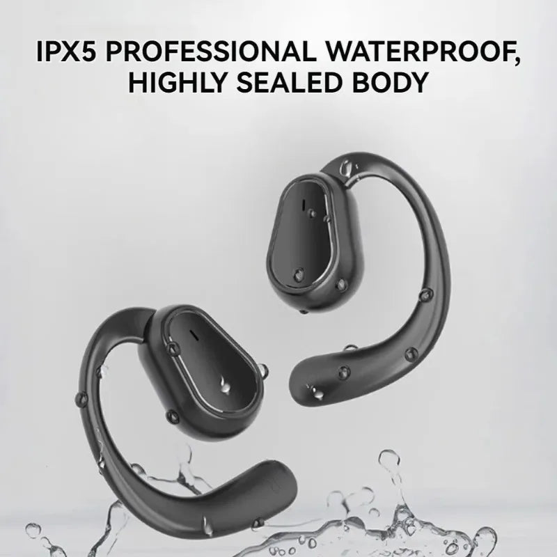 D88 OWS Bluetooth Earphones LED Display Sport Wireless Headphones with HD Mic Waterproof HiFi Stereo Wireless Earbuds For Xiaomi