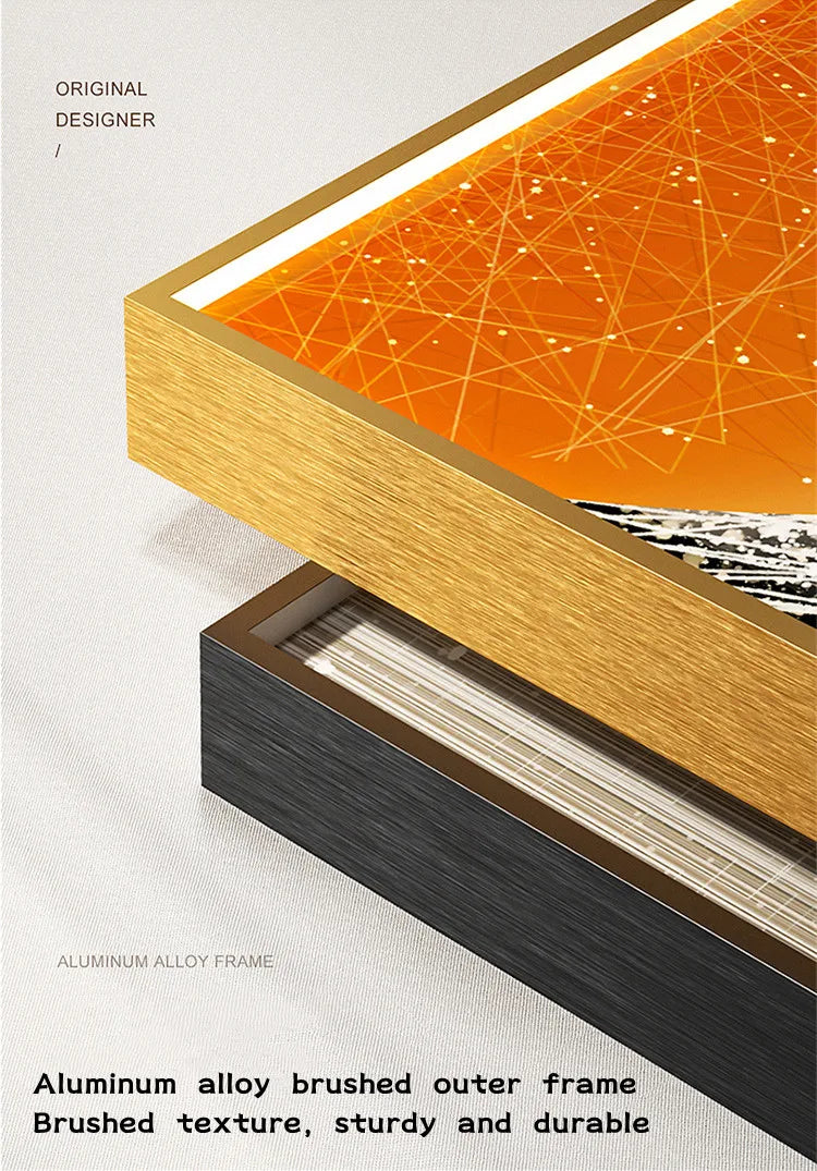 Dlight Decor Crystal Wall Art Glow Lamp for Interiors