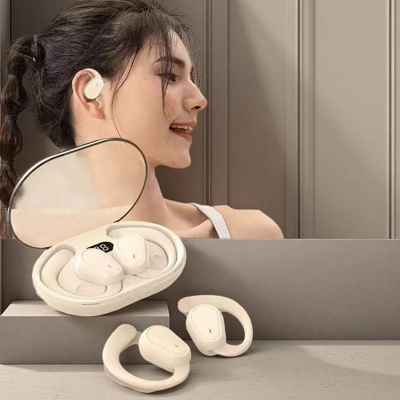 D88 OWS Bluetooth Earphones LED Display Sport Wireless Headphones with HD Mic Waterproof HiFi Stereo Wireless Earbuds For Xiaomi