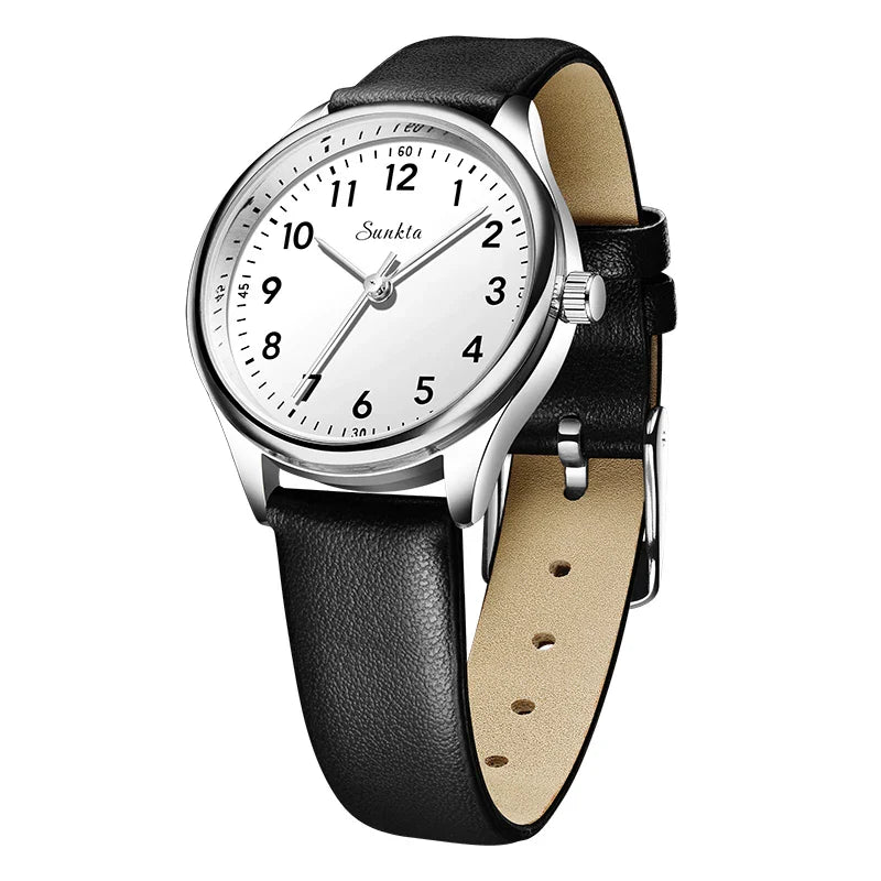 Gold Stainless Steel Women's Watch Quartz Minimalist